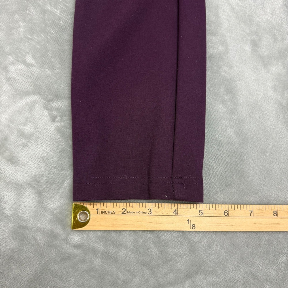 Calvin‎ Klein Women Purple Size 6 Pants Trousers Elastic Waist (26x26) - Picture 12 of 12